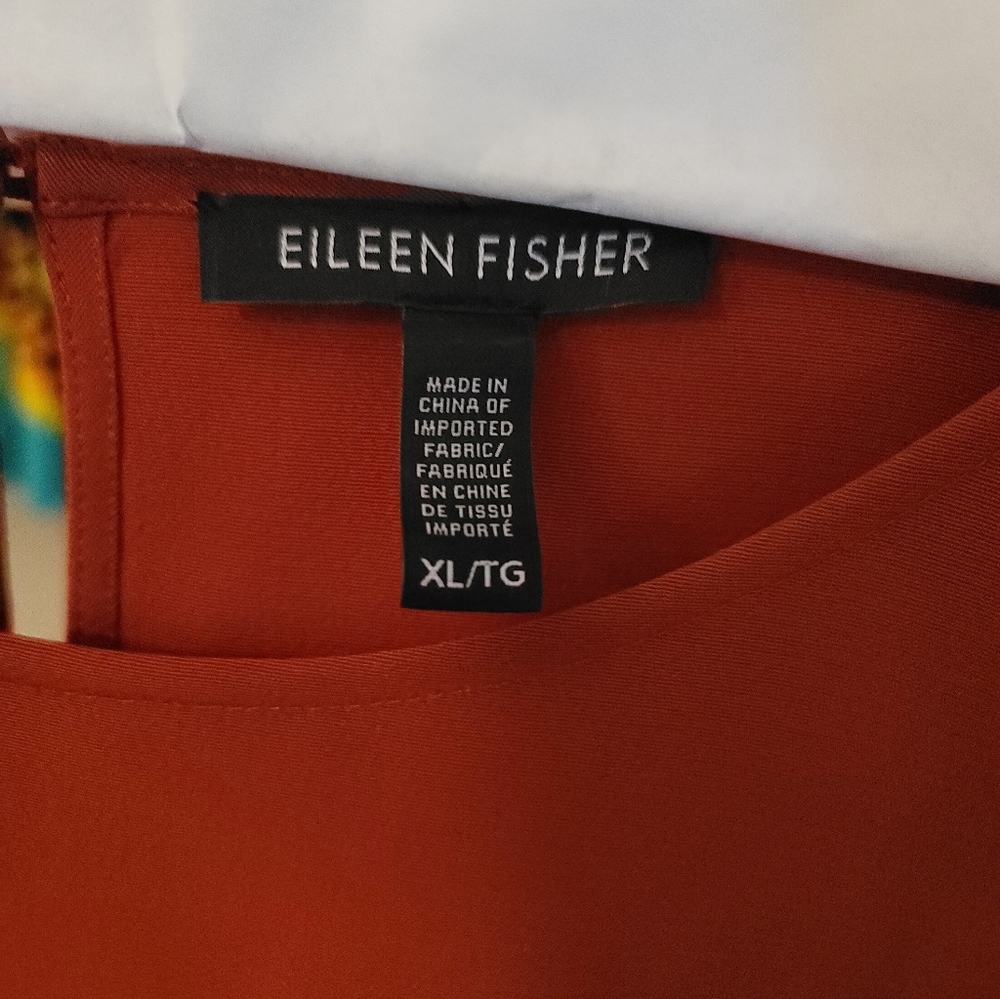 Eileen Fisher short sleeve dress